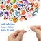 Ocean Sea Animal Foam Stickers for Kids Crafts Fish Sticker Sea Creature Labels for Art Craft Ocean Themed Party Decoration Favors Toddlers Reward Supplies 200Pcs